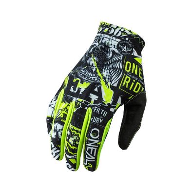 O'NEAL Kids Bike Handschuhe Matrix Attack Black/Neon Yellow