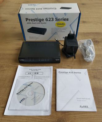 Zyxel Prestige 623 Series / 623R-T3 (over ISDN) ADSL Dual Link Router - TOP