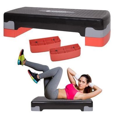 Steppbrett Step-Stepper Für Aerobic-Fitnessübungen 2-Stufig Stepper