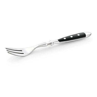 12er Set Steakgabel Gabel Chromstahl+ Kunststoffgriff 19,5 cm