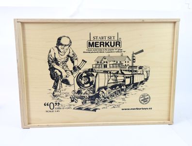 E1561 Merkur Spur 0 Startset 6-tlg. Dampflok mit Personenwagen CSD