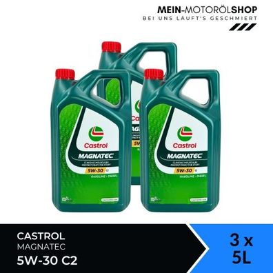 Castrol Magnatec 5W-30 C2 3x5 Liter