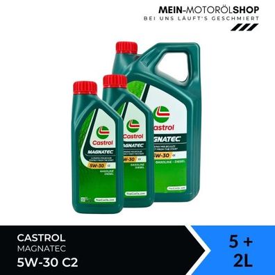 Castrol Magnatec 5W-30 C2 5 + 2 Liter