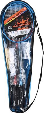 Sunflex Badminton Set Matchmaker 2 Pro | Badmintonset Badmintonschläger Badmintonball