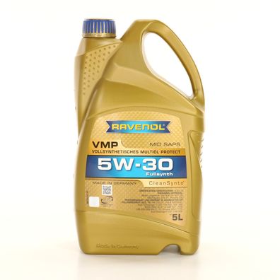 Ravenol Protect VMP Motoröl Öl 5W30 5L 5 Liter ACEA A3/B4/C3 MB229.31/51