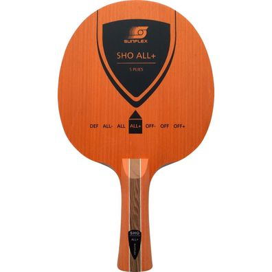 Sunflex SHO All+ Tischtennis-Holz, anatomischer Griff | Tischtennis Tischtennisequ