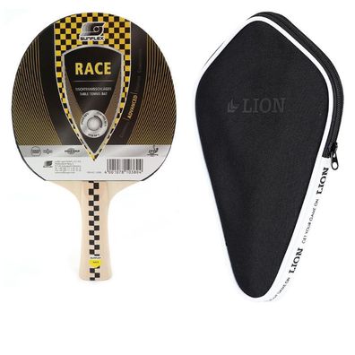 Sunflex Tischtennisschläger Race + Tischtennishülle