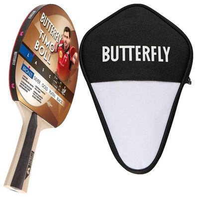 Butterfly 1x Timo Boll Bronze 85011 Tischtennisschläger + Tischtennishülle