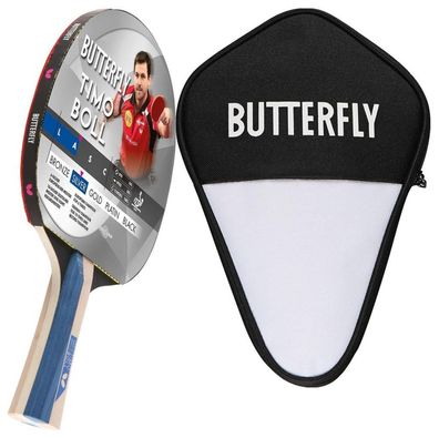 Butterfly 1x Timo Boll Silber 85016 Tischtennisschläger + Tischtennishülle