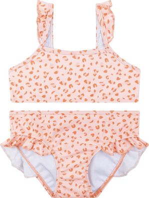 Swim Essentials UV-Bikini, für Mädchen altrosa Leoparden Muster 1–12 Jahre 110/116