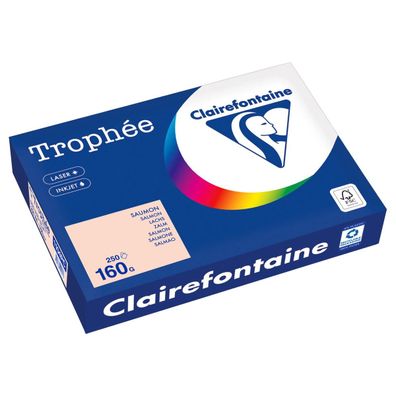 Clairefontaine Kopierpapier 1104PC A4 160g lachs 250Bl