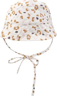 Swim Essentials UV-Sonnenhut, für Mädchen khaki mit Leoparden Muster 1-2 Jahre