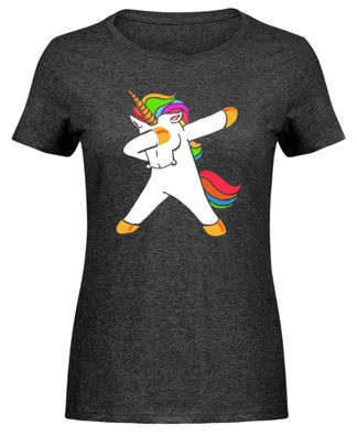 Deeping Einhorn - Damen Melange Shirt