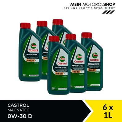 Castrol Magnatec 0W-30 D 6x1 Liter
