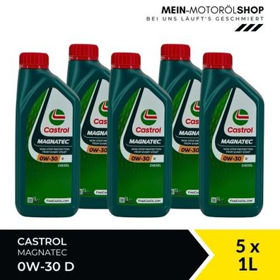 Castrol Magnatec 0W-30 D 5x1 Liter