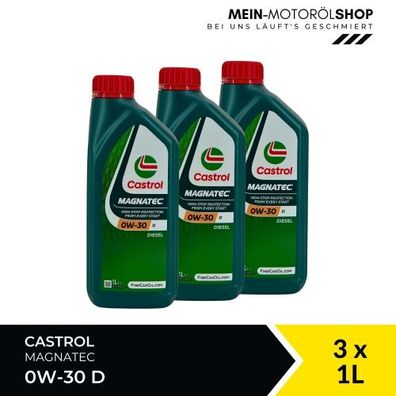 Castrol Magnatec 0W-30 D 3x1 Liter