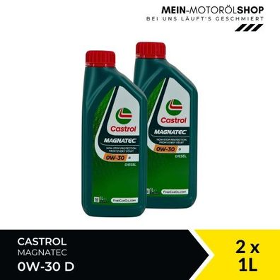 Castrol Magnatec 0W-30 D 2x1 Liter