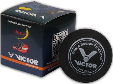 VICTOR Squashball double- yellow | Squash Ball