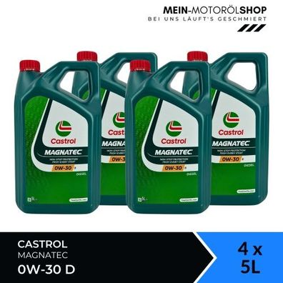 Castrol Magnatec 0W-30 D 4x5 Liter