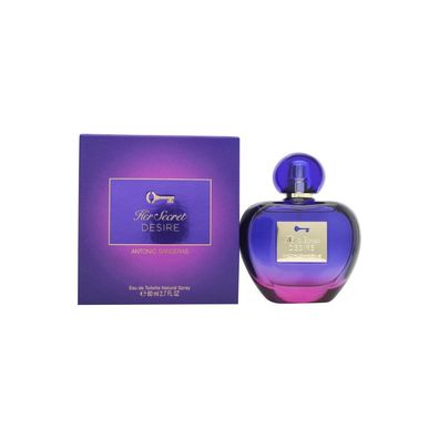 Antonio Banderas Her Secret Desire Eau de Toilette 80ml Spray