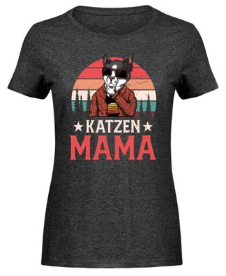 KATZEN MAMA - Damen Melange Shirt