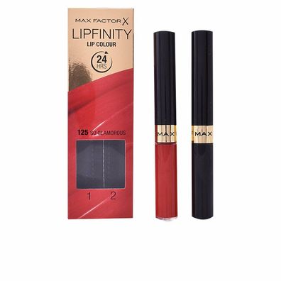 Max Factor Lipfinity Lipcolour 24h 125 So Glamurous 2ml