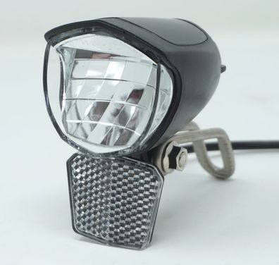 CBK-MS E-Bike Beleuchtung LED Scheinwerfer nach StVZO 75 Lux 6 - 48 Volt Lampe