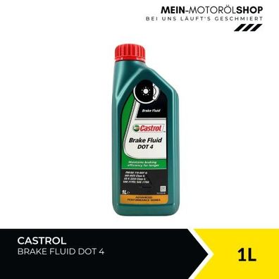 Castrol Brake Fluid DOT 4 1 Liter