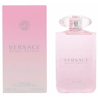 Versace Bright Crystal Perfumed Bath & Shower Gel 200ml