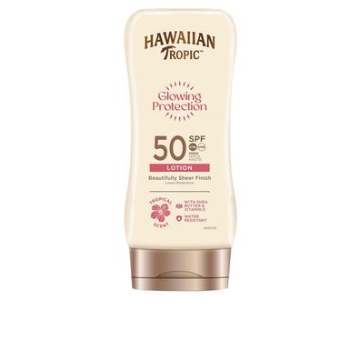 Hawaiian Tropic Glowing Protection Ultra Radiance Sun Lotion Spf50 180ml