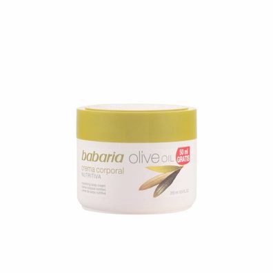 Babaria Moisturizing Olive Oil Body Cream 250ml