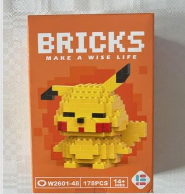 Nanoblock Bricks Mini Baustein Pikachu