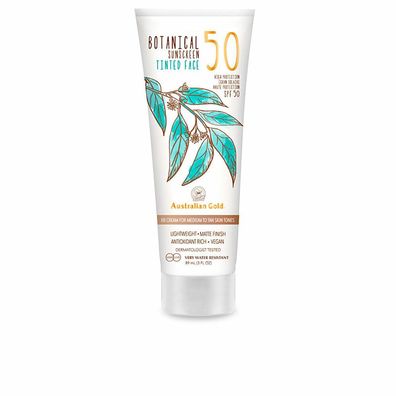 Botanical SPF50 tinted face #medium-tan 88ml