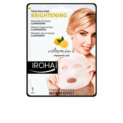 Iroha Nature Brightening Tissue Face Mask Vitamin C 1 Einheit