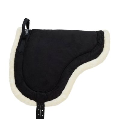 Kieffer Passion Reitkissen FLUFFY PAD, schwarz/natur - Reitpad für Pferde