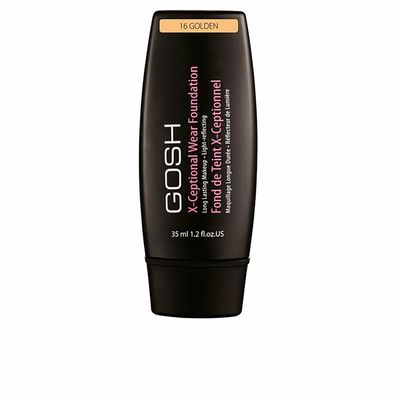 Gosh X-Ceptional Wear Foundation Long Lasting Makeup 16 Golden 35ml