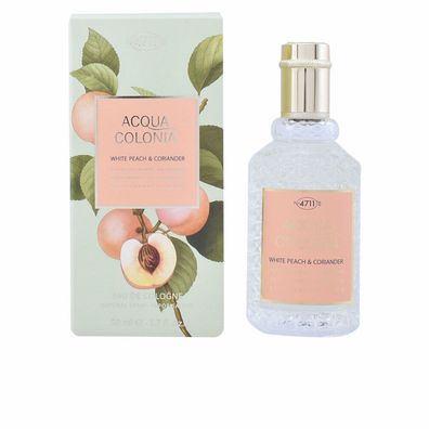 4711 Acqua Colonia White Peach & Coriander Eau De Cologne Spray 50ml