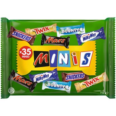 Mars 463527 Mars MIXED Minis Schokoriegel 710,0 g