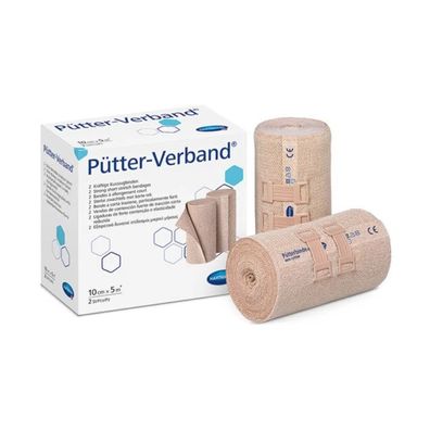 30x Hartmann Pütter-Verband®, 10 cm x 5 m - 2Stk. | Packung (2 Stück)