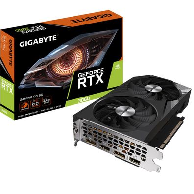 Gigabyte RTX 3060 GAMING OC 8GB GDDR6 2xHDMI 2xDP