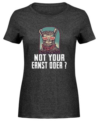 NOT YOUR ERNST ODER? - Damen Melange Shirt-UFYK8AV9