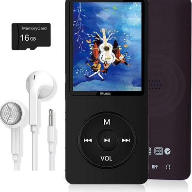 Musik-Player mit 16GB Micro SD-Karte