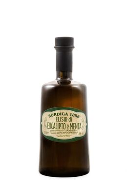 Bordiga Elisir Eukalyptus und Minze / Likör aus Italien / 18% Vol. 0,5 ltr