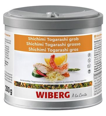 WIBERG Shichimi Togarashi grob Würzmischung 200g