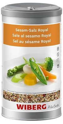 WIBERG Sesam-Salz Royal mit Meersalz und Nori Alge 600g