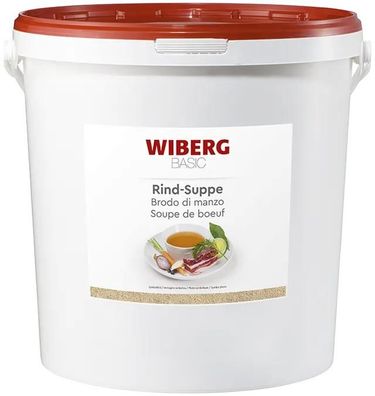 WIBERG Rind-Suppe mit Zusätzen von Geschmacksverstärker 15KG