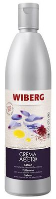 WIBERG Crema di Aceto Safran mit italienischem Weißweinessig 500ml