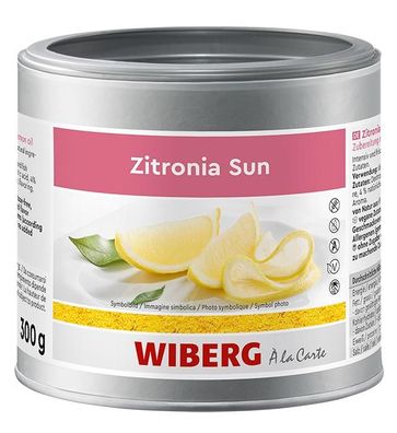 WIBERG Zitronia Sun Zubereitung mit natürlichem Zitronenöl 300g