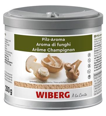 WIBERG Pilz-Aroma Gewürzzubereitung 200g