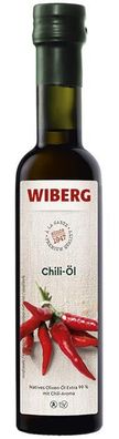 WIBERG Chili-Öl Natives Oliven-Öl Extra 99 % mit Chili-Aroma 250ml